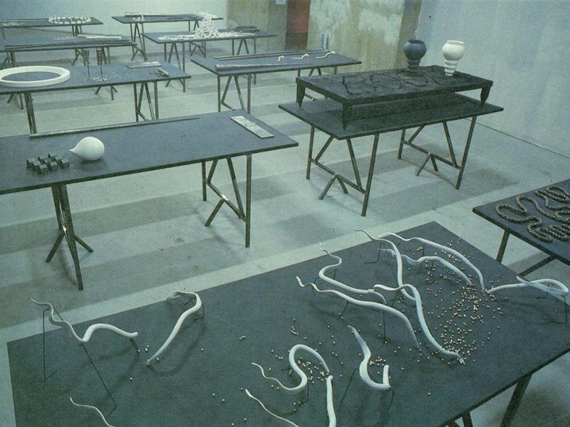 Tom Dean, Excerpts From a Description of The Universe, 1985. Photo: Denis Farley.