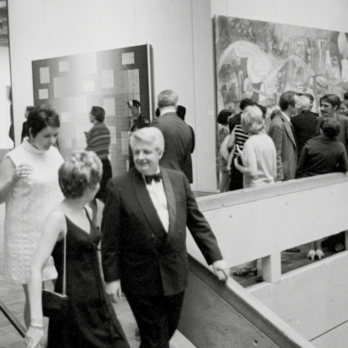 Inauguration du MACM, 1968