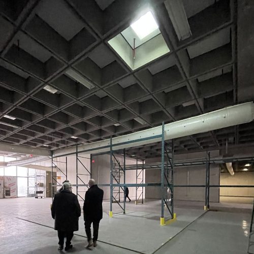 Espace ouvert au 1er étage (07-01-2025).   Photo : Stéfanie Roy